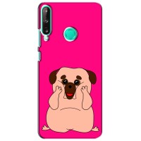 Чехол (ТПУ) Милые собачки для Huawei P40 Lite e (Веселый Мопсик)