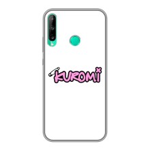 Чехол с персонажем Куроми на Huawei P40 Lite e – Лого Куроми