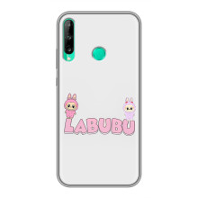 Чехол с принтом Лабубу для Huawei P40 Lite e – Логотип Лабубу