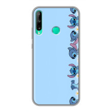 Чехол с принтом Стич на Huawei P40 Lite e – Стич фон