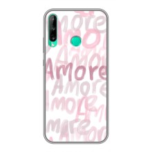 Чохол з розовим принтом для Huawei P40 Lite e (Любов)