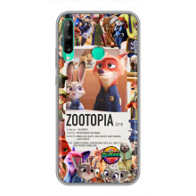 Чехол Зоотрополіс на Huawei P40 Lite e – Коллаж Зоо