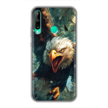 Чехол с картинкой «Хищники» для Huawei P40 Lite e – Орёл