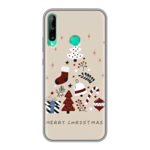 Рождественские Чехлы для Huawei P40 Lite e (VPrint) – Merry Christmas