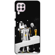 Чехлы для Huawei P40 Lite (Leo чемпион) (AlphaPrint) (Месси в накидке)