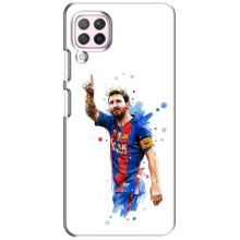 Чехлы Месси для Huawei P40 Lite (AlphaPrint) (Лео Месси)