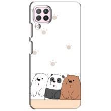 Чохли з зображенням різних тварин на Huawei P40 Lite (Здивовані ведмедики)