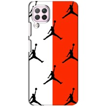 Чохли для Huawei P40 Lite - з картинкою JORDAN (AlphaPrint) (Лого Джордан)