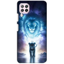 Чехол со Львом для Huawei P40 Lite (VPrint) (Маленький лев)