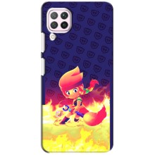Чехол (ТПУ) с героями Бравл Старс на Huawei P40 Lite (Пенни в огне)