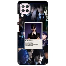 Чехлы Венсдей на Huawei P40 Lite Уэнсдей (AlphaPrint) (коллаж Уэнздей)