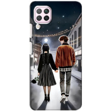 Чехол с дизайном Венздей 2 на Huawei P40 Lite – Уэнсдей и Тайлер