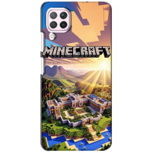 Чехол с картинками Майнкрафт для Хуавей П40 Лайт (Minecraft)