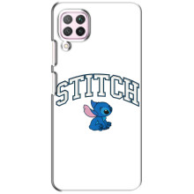 Чехол с принтом Стич на Huawei P40 Lite – Стич лого