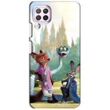 Чехол Зоотрополіс на Huawei P40 Lite – Ник Джуди и змея