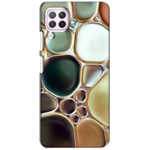 Мраморный чехол на Huawei P40 Lite (VPrint) (Радужный Мрамор)