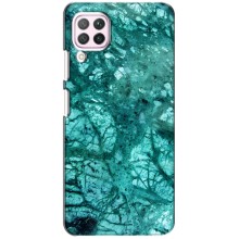 Мраморный чехол на Huawei P40 Lite (VPrint) (Зеленый мрамор)