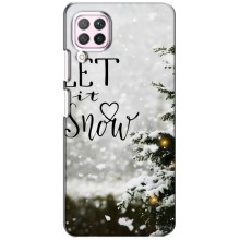 Новорічні, Святкові Чохли для Huawei P40 Lite - 2024 год – Let it snow