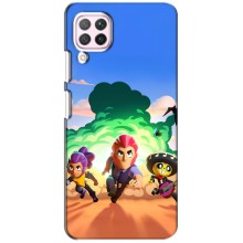 Силиконовый Чехол на Huawei P40 Lite с картинкой Brawl Stars – Бравел Старс