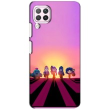 Силиконовый Чехол на Huawei P40 Lite с картинкой Brawl Stars – Персонажи в закате