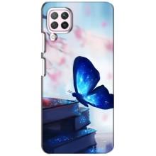 Силіконовий бампер з картинкою звірів для Huawei P40 Lite (Метелик синій)