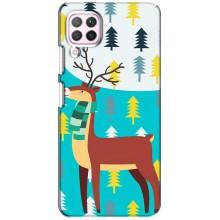 Силіконовий бампер з картинкою звірів для Huawei P40 Lite (Олень із шарфом)