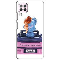 Силіконовый Чохол на Huawei P40 Lite з картинкой Модных девушек – Дівчина на машині