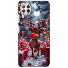 Яскравий чохол для Huawei P40 Lite з Зимові Оленята – Олень серед подарунків