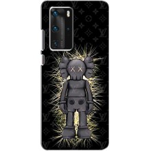 Чехлы для Huawei P40 Pro - Bearbrick Louis Vuitton (PREMIUMPrint) (Bearbrick LV)