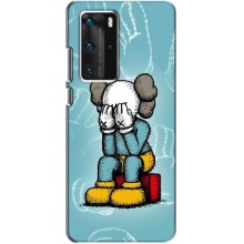 Чехлы для Huawei P40 Pro - Bearbrick Louis Vuitton (PREMIUMPrint) (Плач Bearbrick)