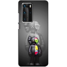 Чехлы для Huawei P40 Pro - Bearbrick Louis Vuitton (PREMIUMPrint) (Тело Bearbrick)