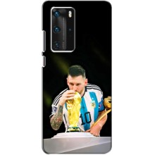 Чохли для Huawei P40 Pro (Leo чемпіон) (AlphaPrint) (Кубок Мессі)