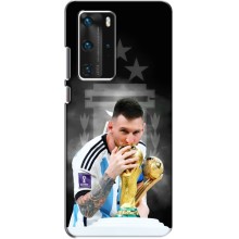 Чохли для Huawei P40 Pro (Leo чемпіон) (AlphaPrint) (Мессі Чемпіон)