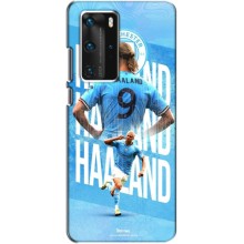 Чехлы с принтом для Huawei P40 Pro Футболист – Erling Haaland