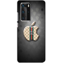 Чохли  GUCCI для Хуавей П40 Про (AlphaPrint) (Apple gucci)