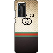Чохли  GUCCI для Хуавей П40 Про (AlphaPrint) (GUCCI стиль)