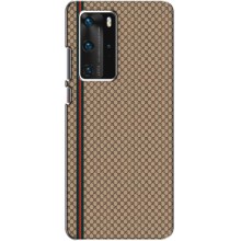 Чохли  GUCCI для Хуавей П40 Про (AlphaPrint) (Гуччі полоса)