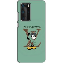 Чохли Луі Вітон для Huawei P40 Pro (AlphaPrint - LOUIS VUITTON) (Міккі Маус LV)