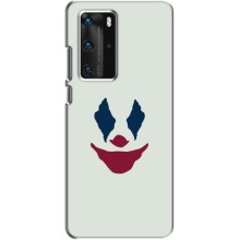 Чехлы с картинкой Джокера на Huawei P40 Pro – Лицо Джокера