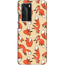 Чохли з картинкою Лисичка для Huawei P40 Pro (VPrint) (Лисички)