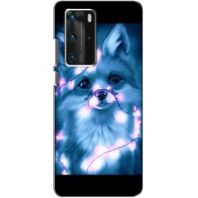Чохли з картинкою Лисичка для Huawei P40 Pro (VPrint) (Яскрава лисичка)