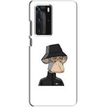 Чехлы с Обезьянами NFT для Huawei P40 Pro (AlphaPrint) (обезьяна NFT Adidas)