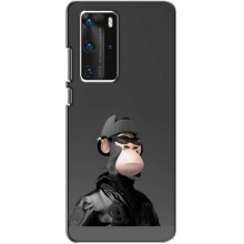 Чехлы с Обезьянами NFT для Huawei P40 Pro (AlphaPrint) (стильная обезьяна NFT)