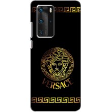 Чехлы VERSACE для Хуавей П40 Про (PREMIUMPrint) (Logo Versace)