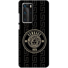 Чехлы VERSACE для Хуавей П40 Про (PREMIUMPrint) (Лого Версаче)