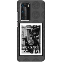 Чехлы VERSACE для Хуавей П40 Про (PREMIUMPrint)