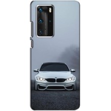 Чехол BMW для Хуавей П40 Про – БМВ в тумане