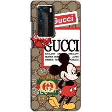 Чехол Disney Mouse Huawei P40 Pro (PREMIUMPrint) (Стильный Микки)