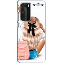 Чехол с печатью для Huawei P40 Pro - (Мода) (AlphaPrint) (Путешествие)
