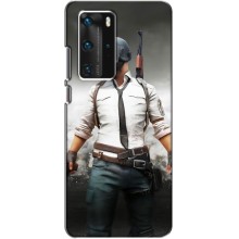 Чехол PUBG для Хуавей П40 Про (AlphaPrint) (Пабг мен)